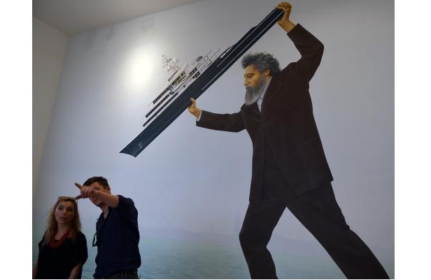 Jeremy Deller (c) GABRIEL BOUYS, AFP/Getty Images